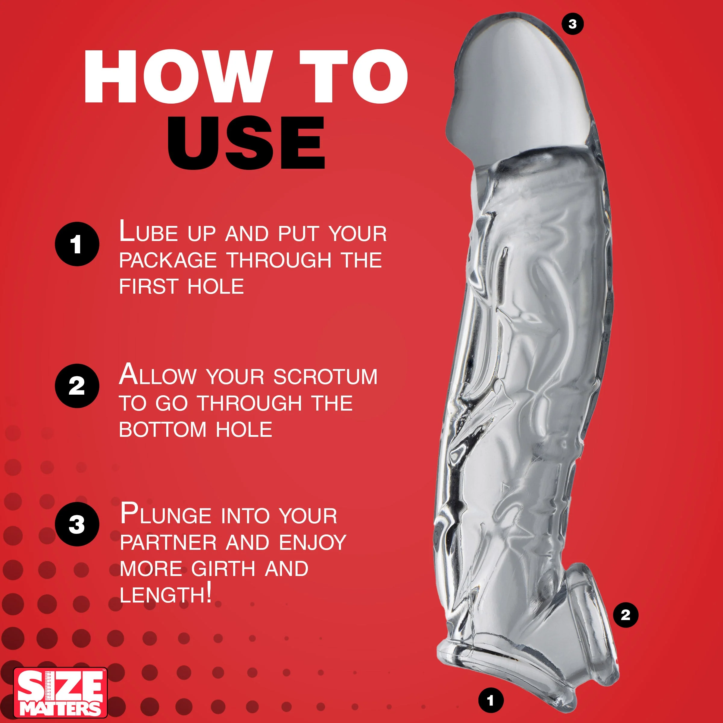 2 Inch Clear Extender Sleeve - Image 8