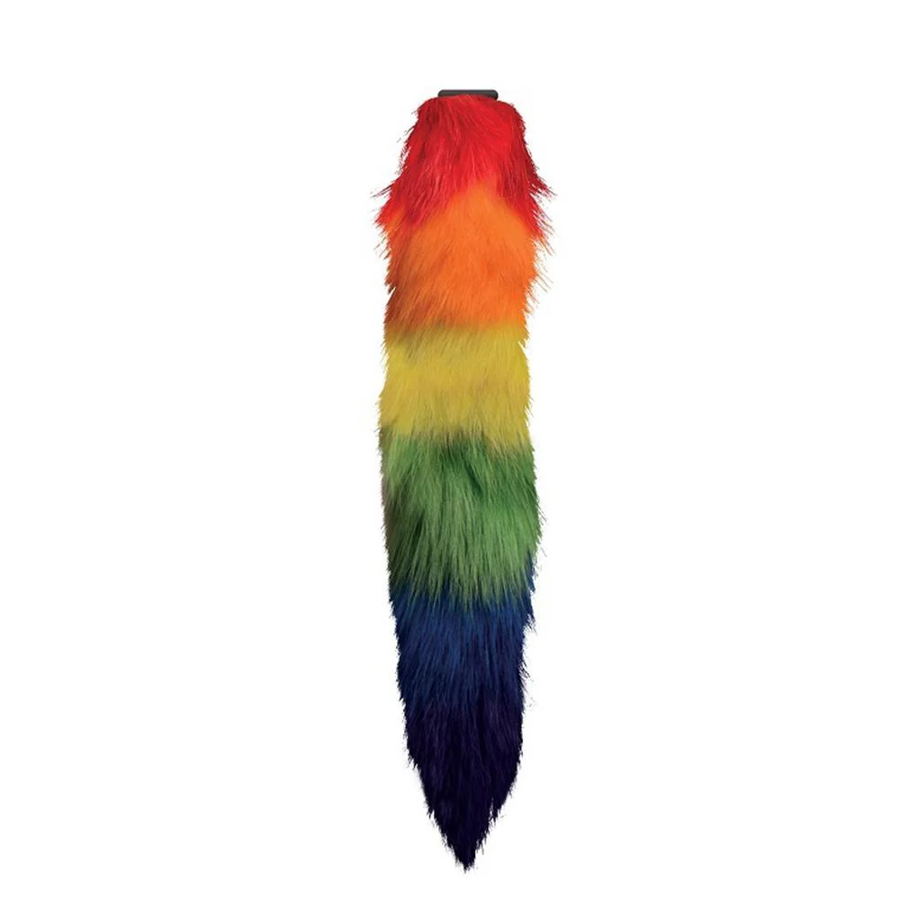 Large Anal Plug with Interchangeable Fox Tail - Image 5