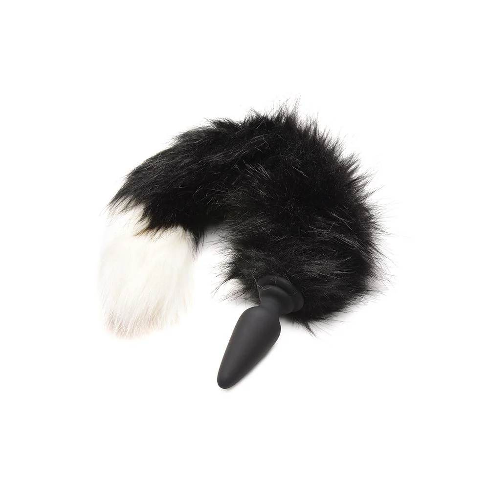 Small Anal Plug with Interchangeable Fox Tail - Image 3
