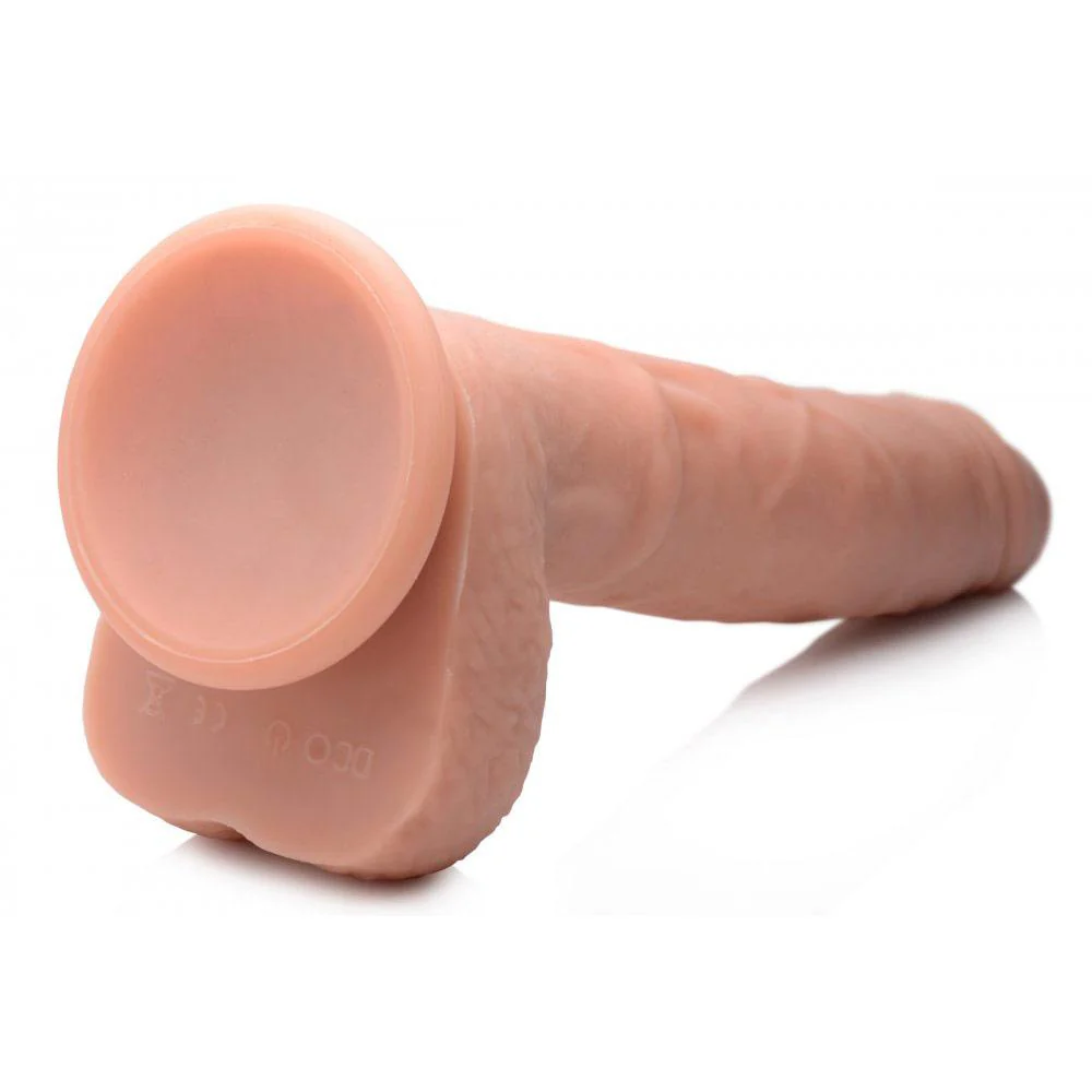 Vibrating & Thrusting Remote Control Silicone Dildo - Image 4