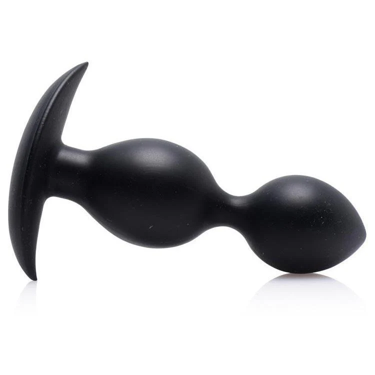 Weighted Beaded Anal Plug - Image 2
